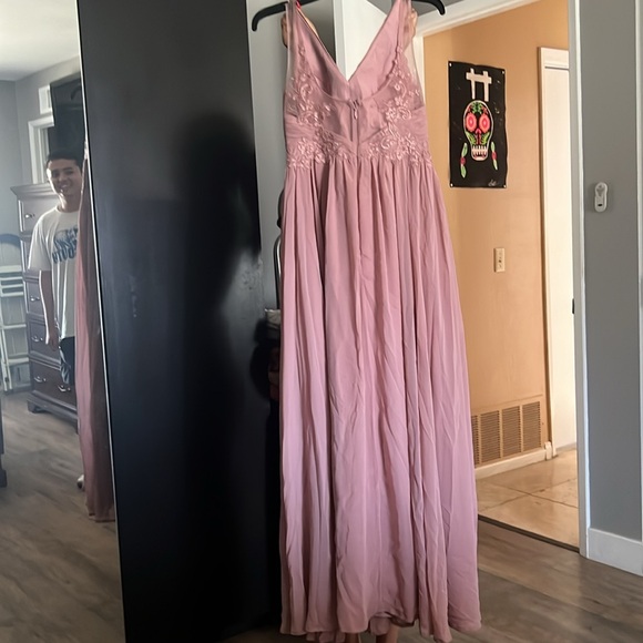 Azazie bridesmaid dress. Only wear it for a few hours - Picture 2 of 2